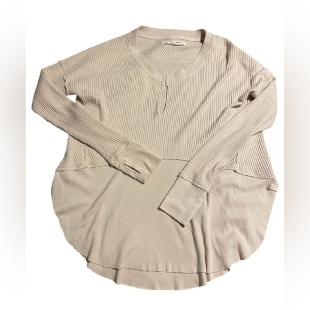 Free people pullover split hem top
